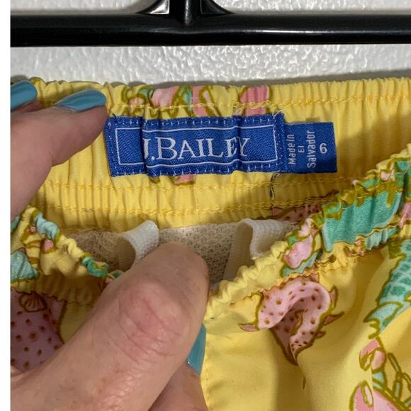 Bailey Boys Sea Life Swim Trunk size 6 - Picture 2 of 3